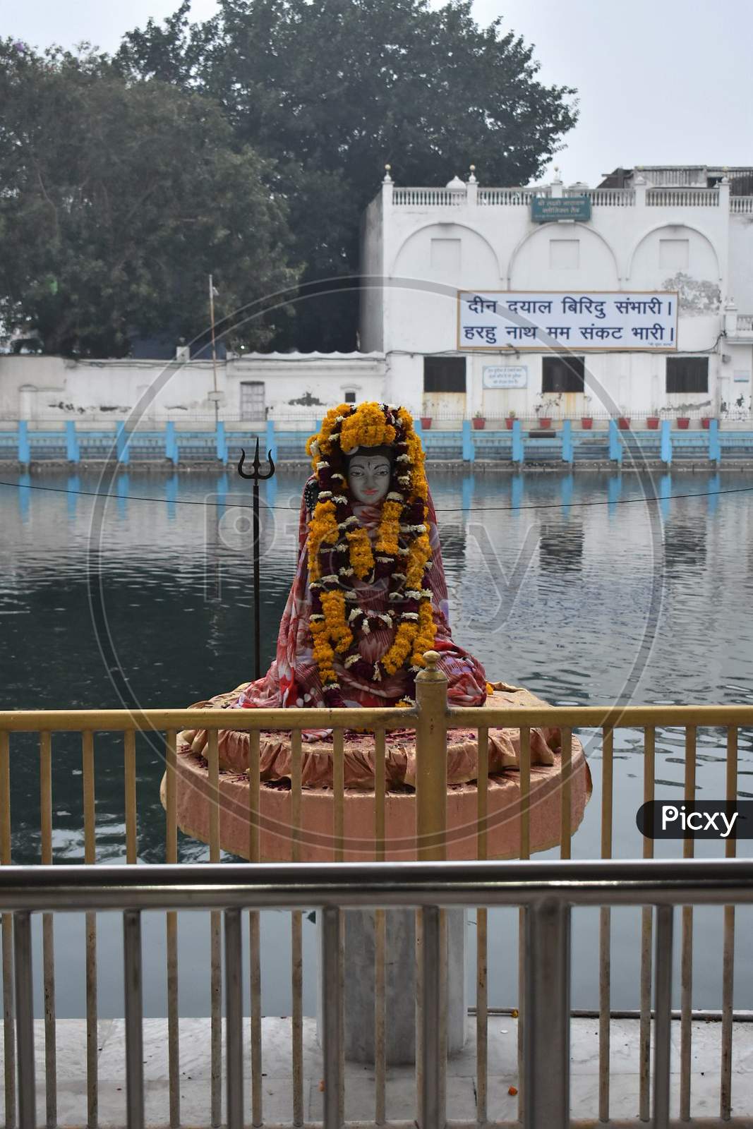 08 January 2020: Durgiana Temple, Amritsar, Punjab.