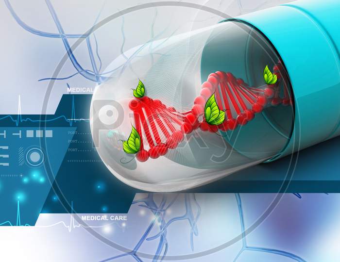 A Pill with DNA Inside