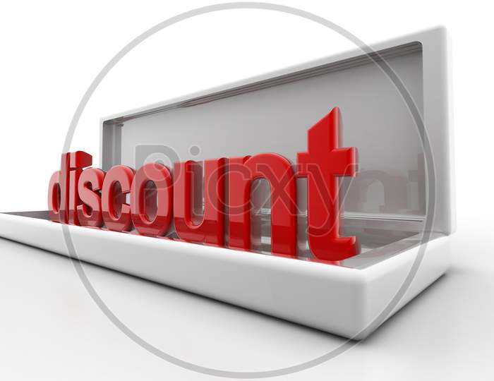 Discount Letter And Box