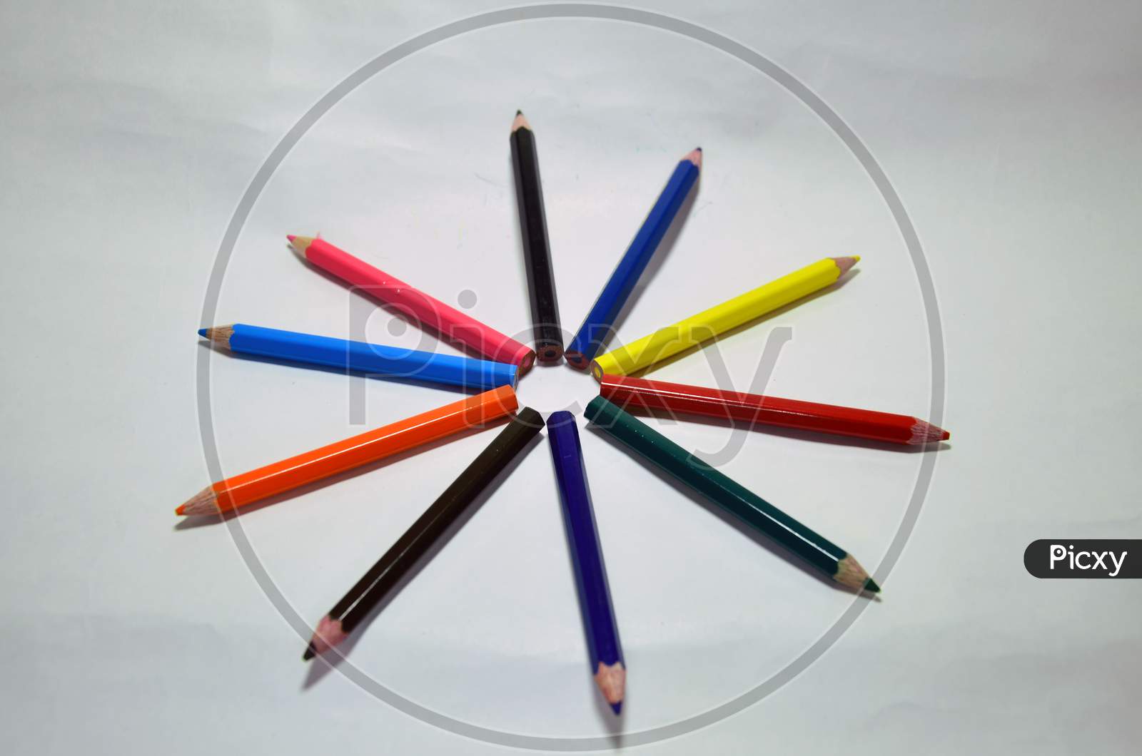 colorful pencil art image