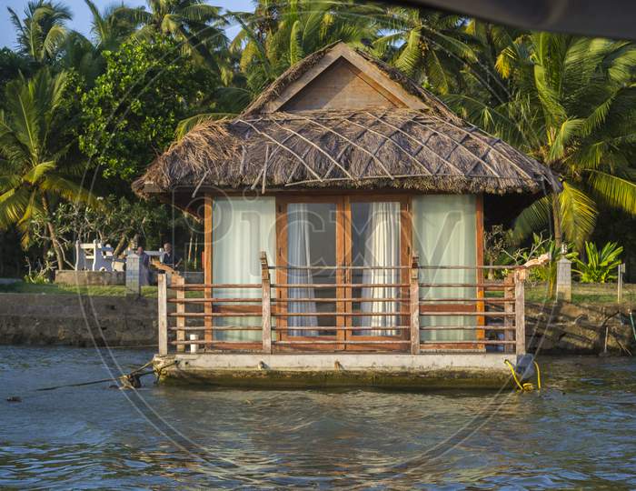 Floating Glass Cottage Of A Resort
