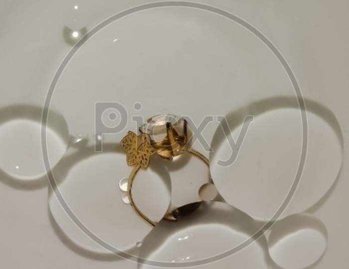 Love Ring for couple romantic under water