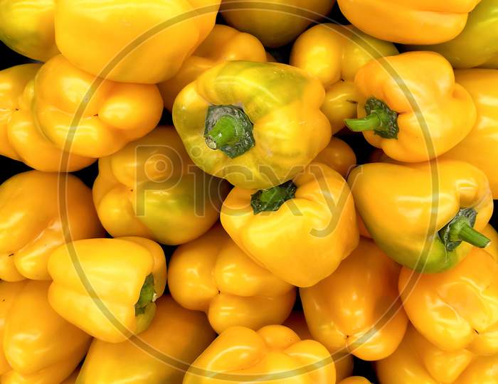 Sweet Yellow Color Capsicums