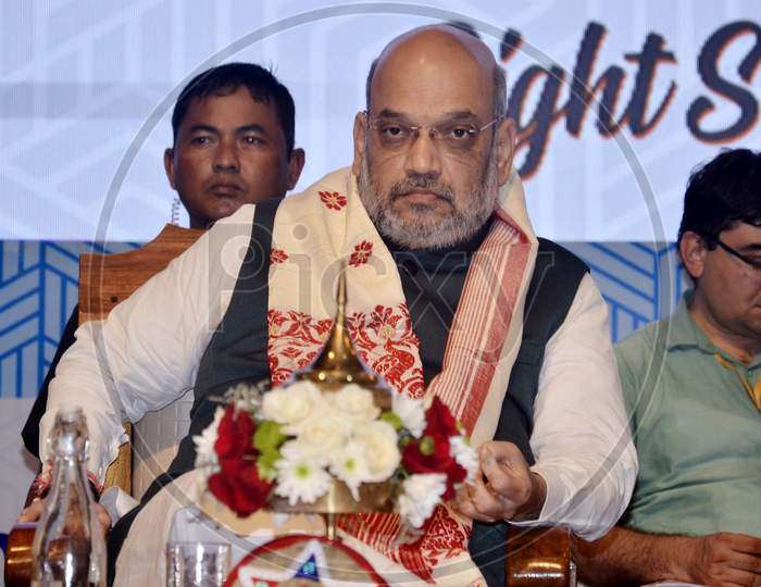 Amit Shah during the 4th Conclave NEDA