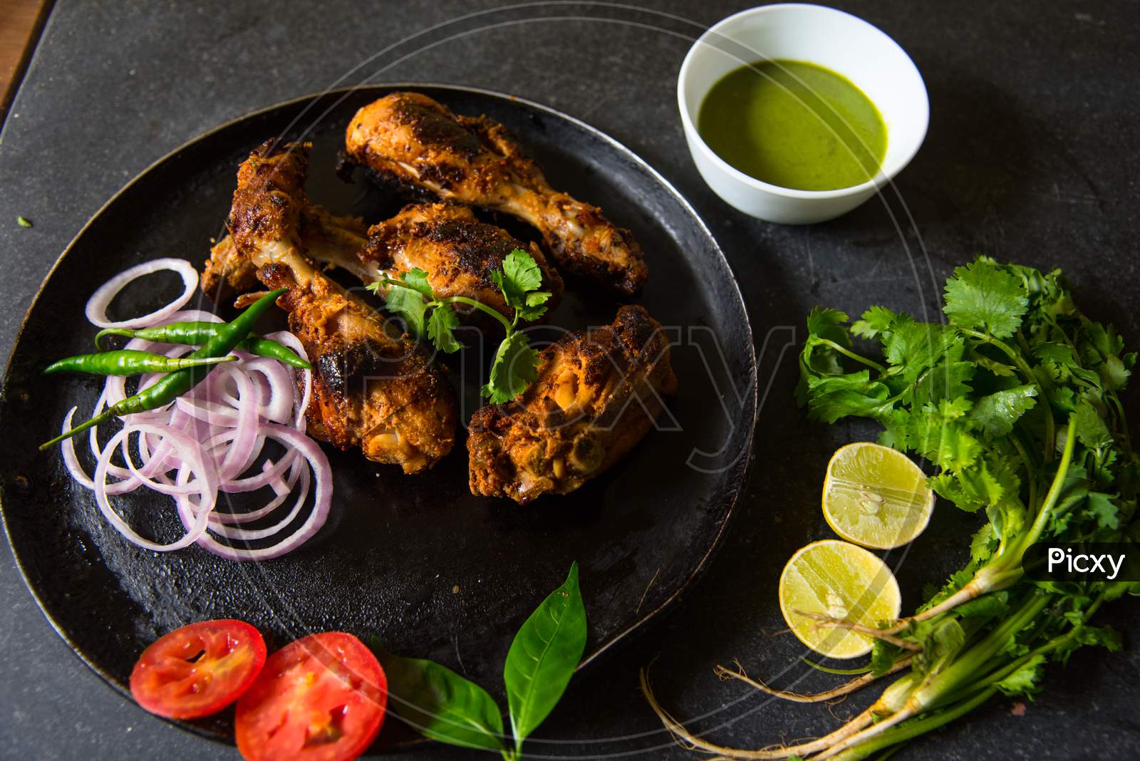 Chicken Tandoori, An Indian Delicacy