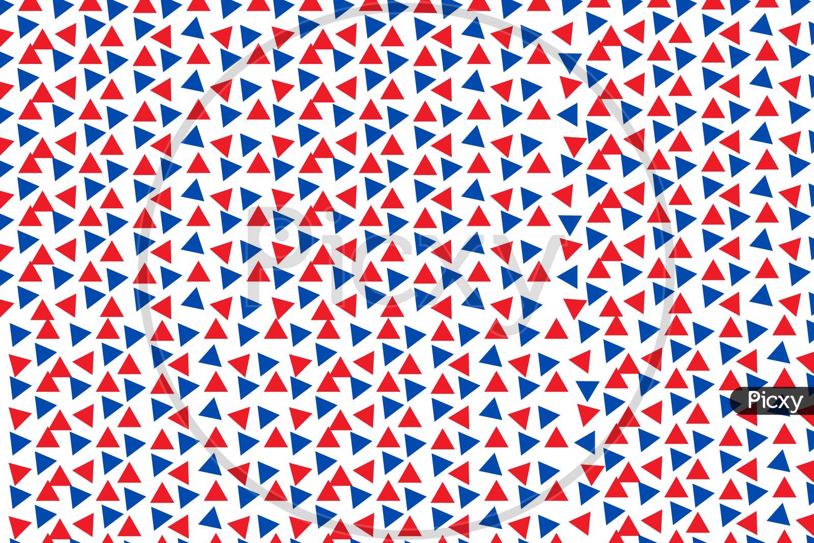 red & blue triangle abstract geometric modern background