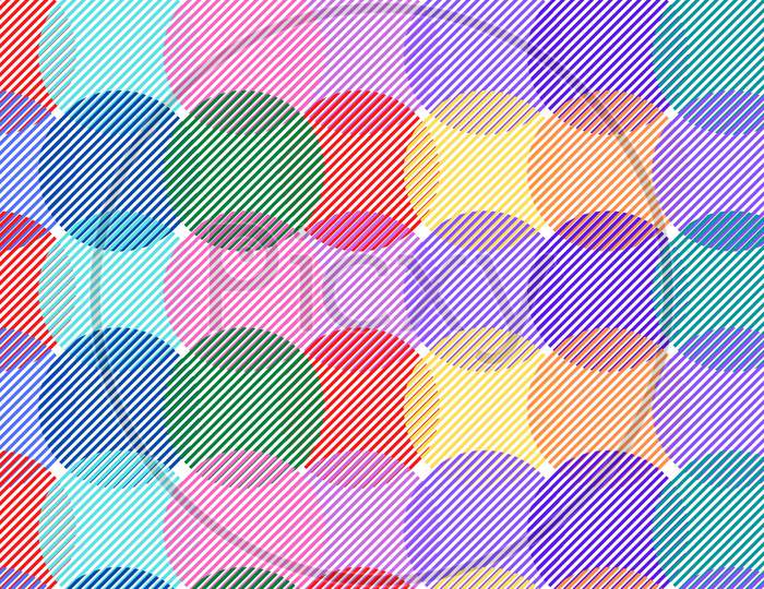 color circle line abstract geometric background