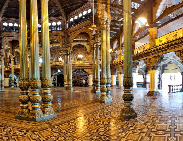 Interior of Mysore Palace