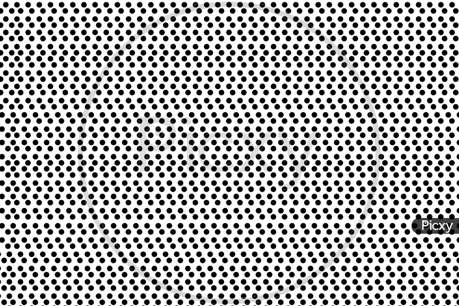 Black dots abstract geometric modern background