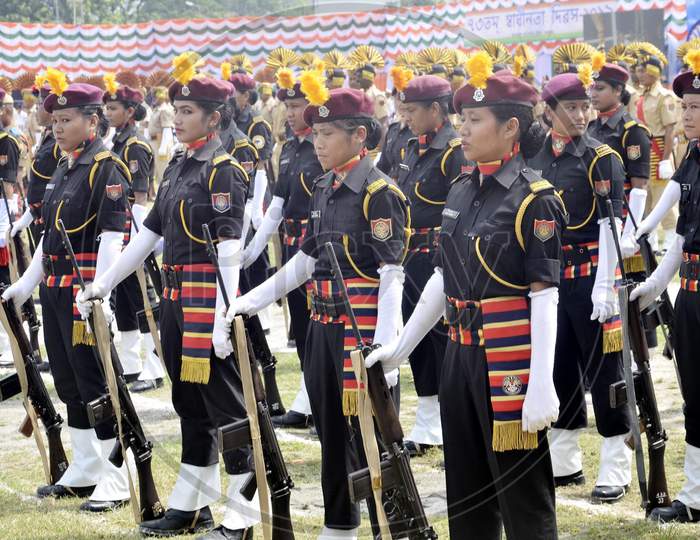 Assam Police women commando team Viranagana
