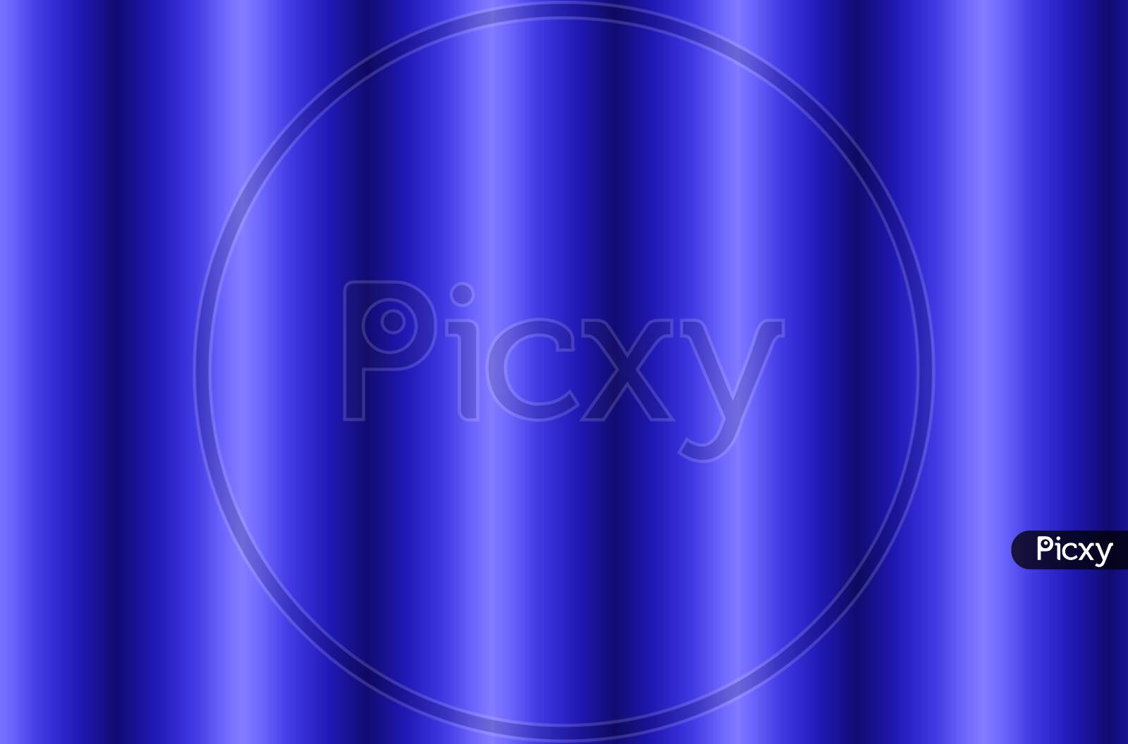 Abstract blue gradient with cylindrical vertical lines. vertical striped background. Vertical dark metal polished pipe. Construction seamless pattern.
