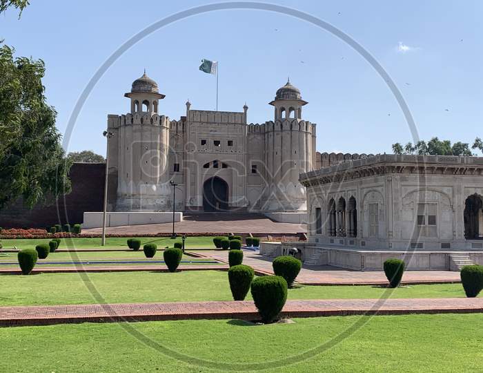 12 Of March 2020, Shahi Qila Lahore Fort Yard Territory