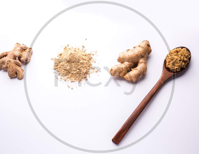 Sunth / sonth or Ginger paste and powder