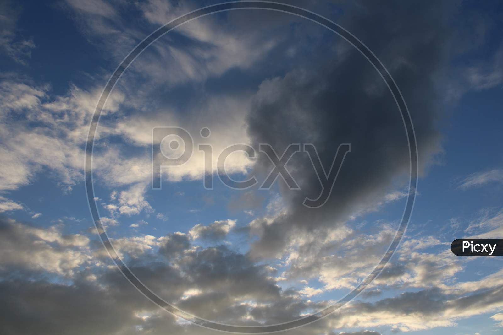 Clouds sky background cover photo