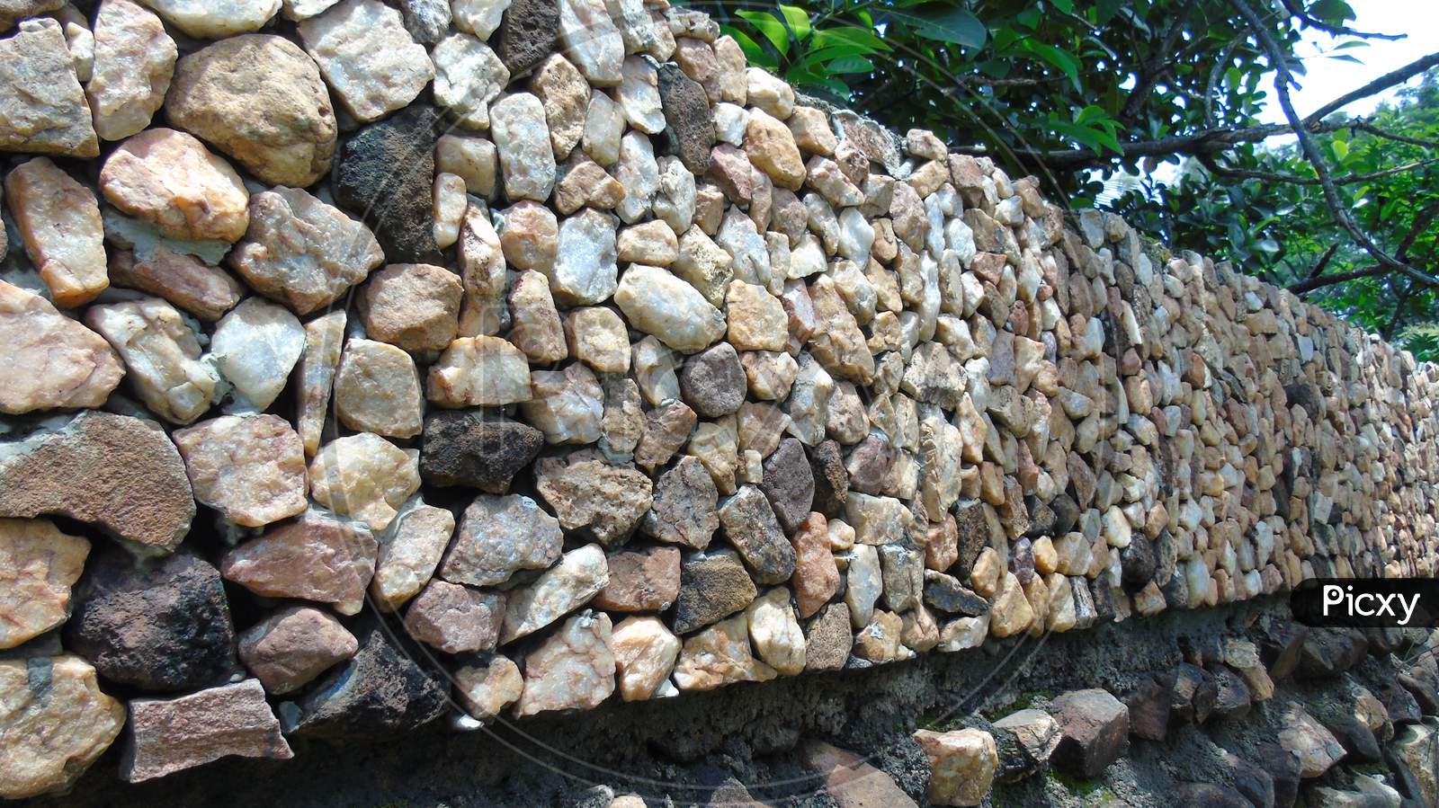 Natural Stone wall