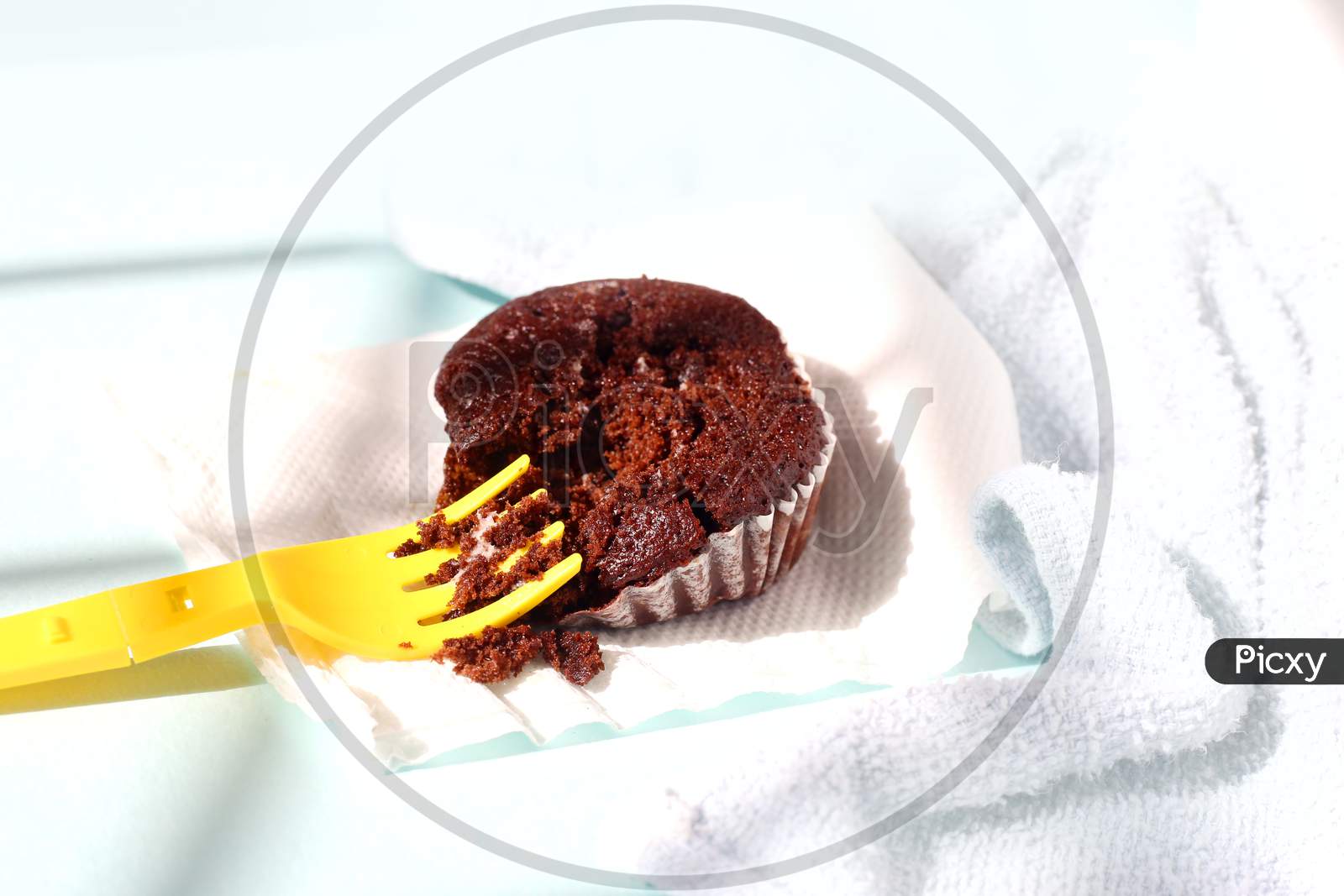 Homemade Chocolate Cupcake