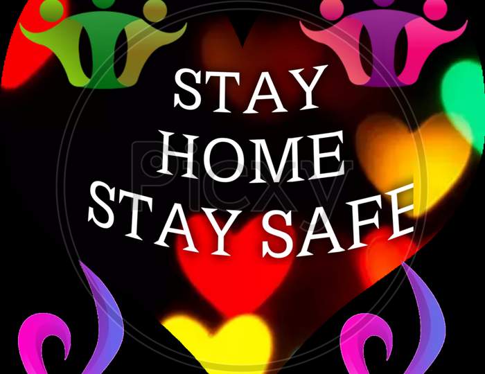 STAY HOME STAY SAFE LOGO