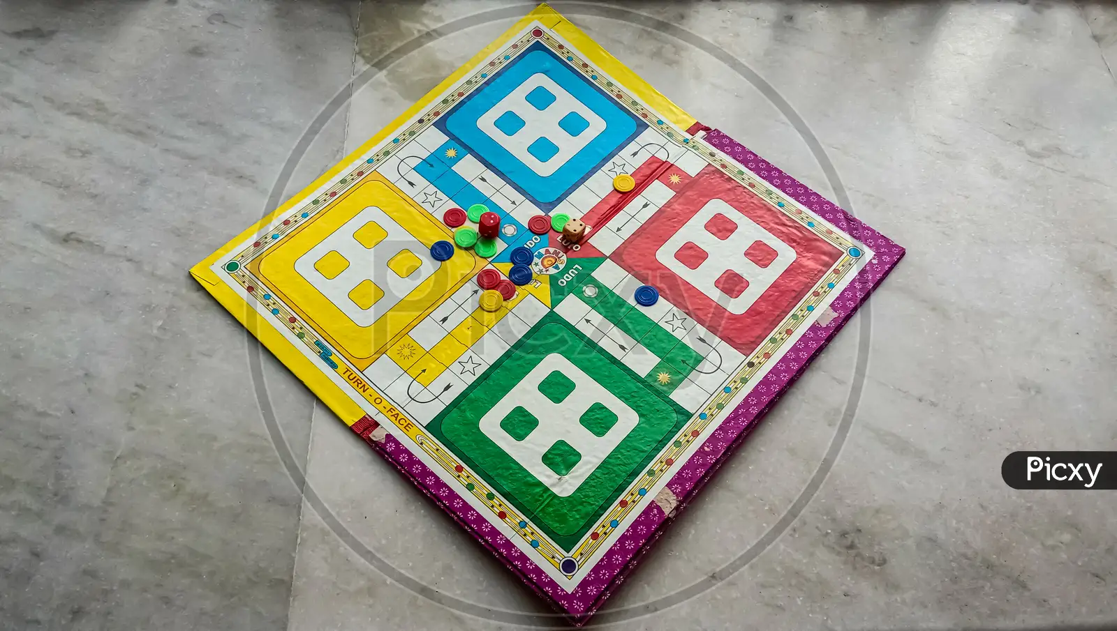 Image of Ludo, A Indoor Board Game.-GF172146-Picxy