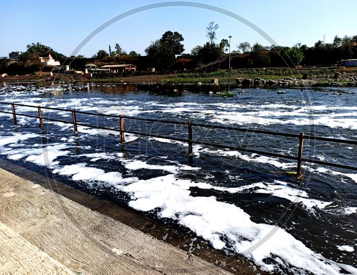 Godavari river water pollution