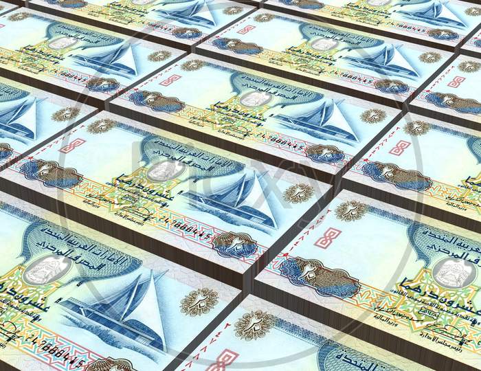Arab Emirates UAE (Dubai) 20 Dirhams Banknotes