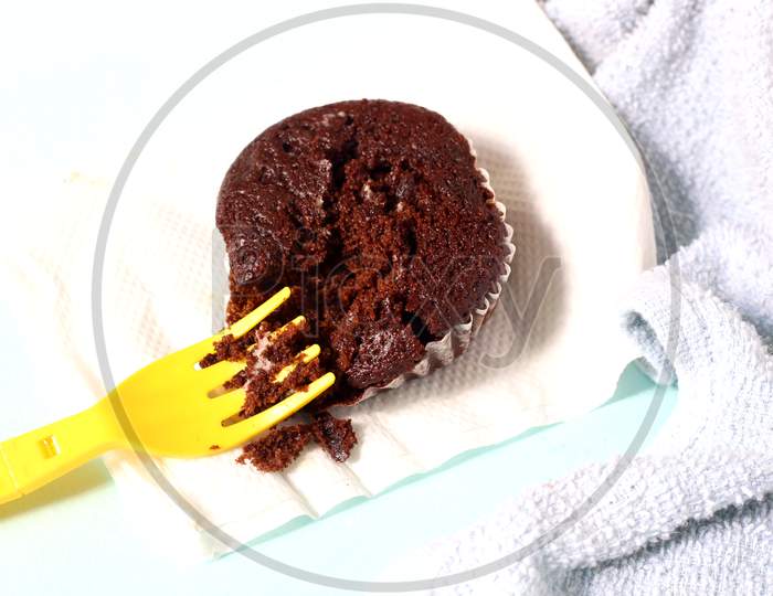 Homemade Chocolate Cupcake