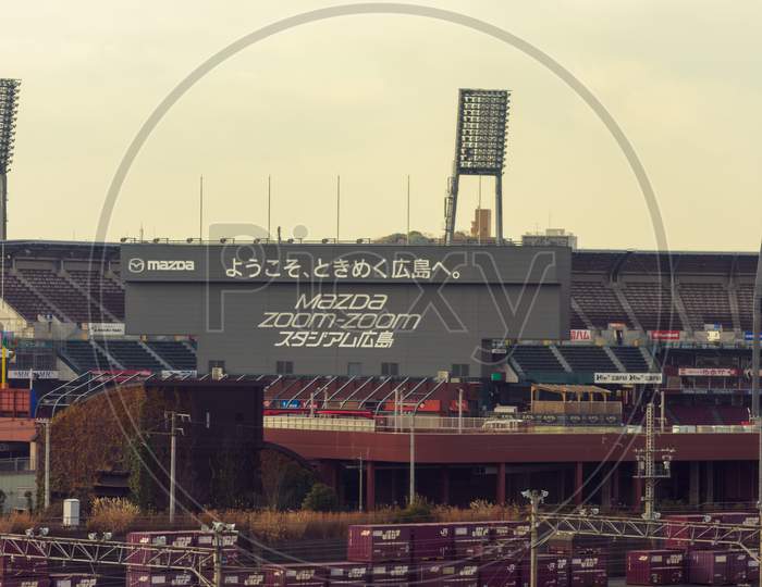 Mazda Zoom-Zoom Stadium Hiroshima, Home Of The Hiroshima Toyo Carp Baseball Team
