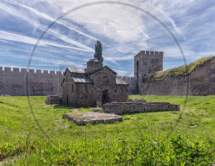 Smederevo Fortress, Medieval Fortified City In Smederevo, Serbia And Capital Of Serbia In The Middle Ages