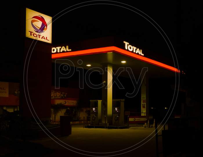 Total petroleum station