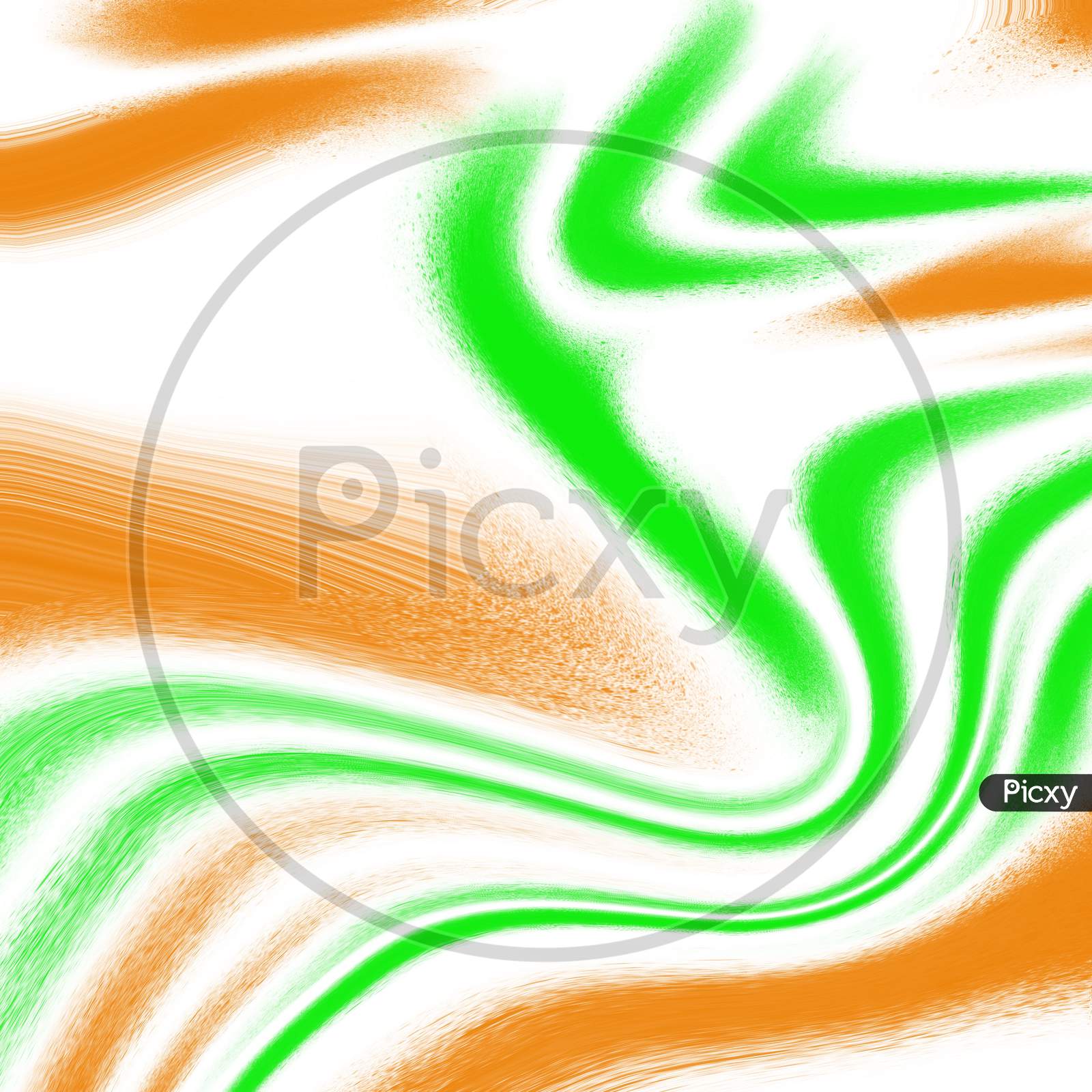 Illustration of Indian Flag abstract background for Indian Independence Day banners, poster, wallpapers &graphic uses
