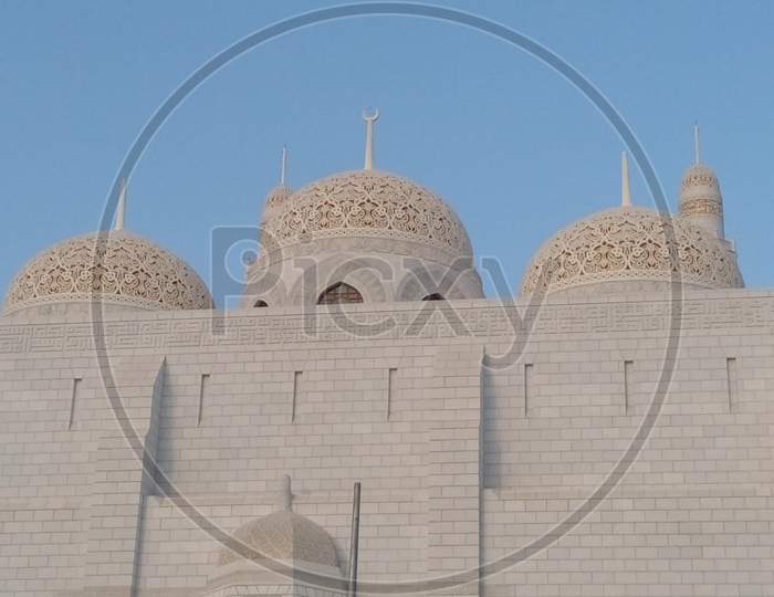 Beautiful White Mosque Images Or Stock Photos For Islamic Festivals Or Celebrations Like Ramadan Or Eid Al Fitr