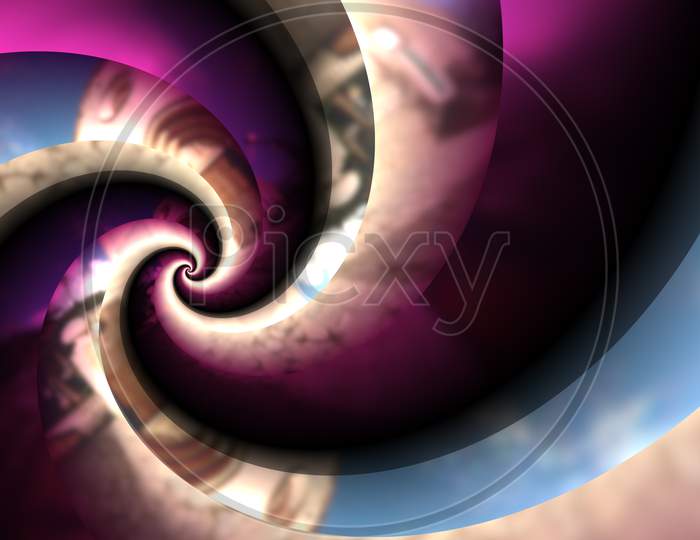 abstract fractal background or texture