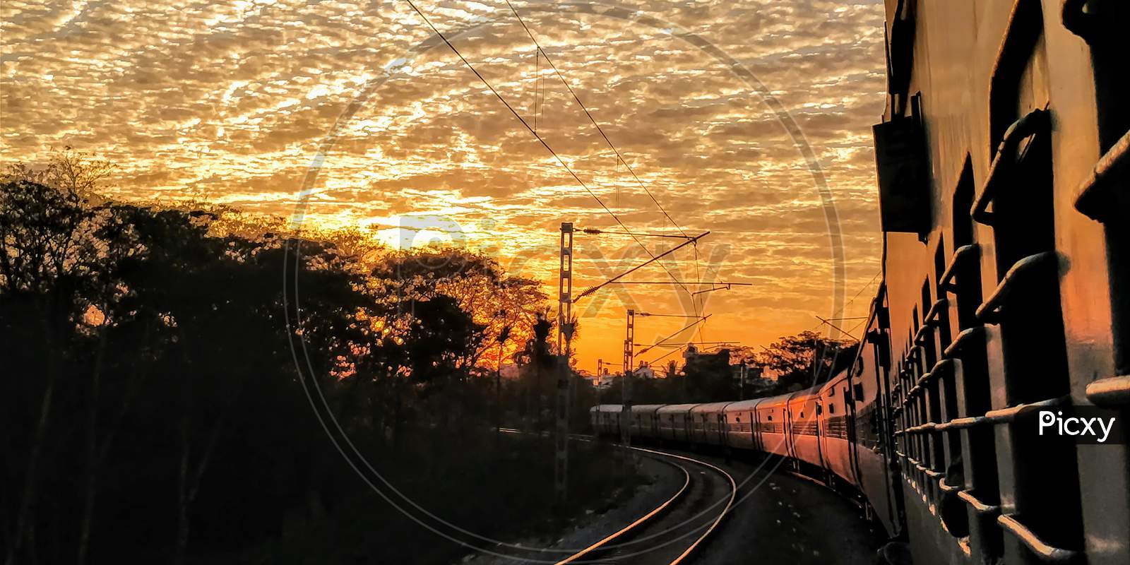 Sunsets & Trains