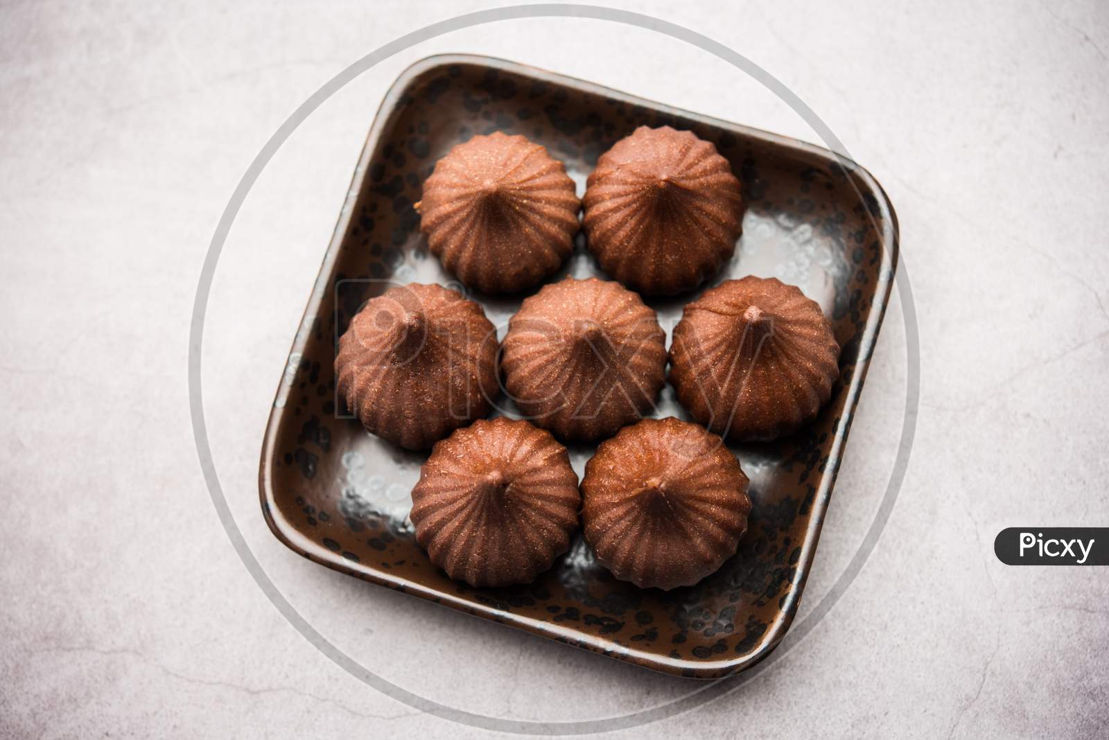 Chocolate Modak - Indian Sweet Food Offered To Lord Ganesha On Chaturthi