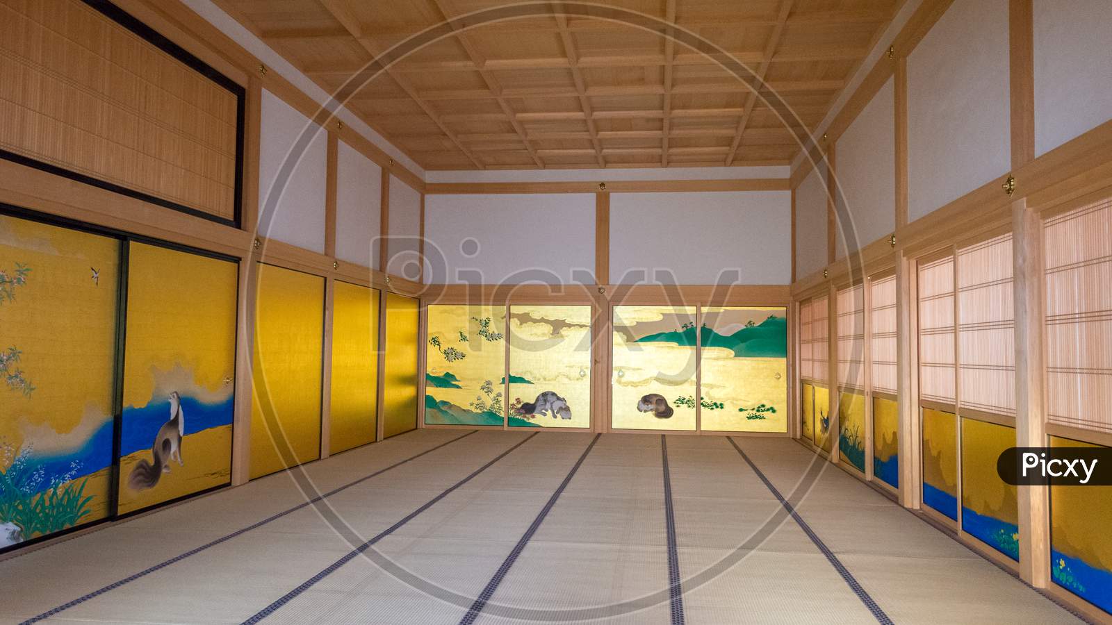 japanese palace interior