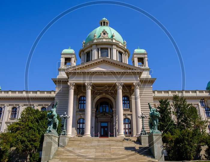 National Assembly Of The Republic Of Serbia In Belgrade
