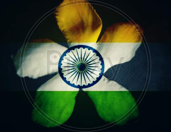 Tricolour Indian Flag