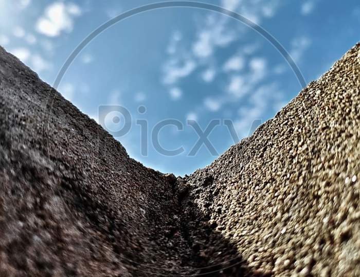 Stone and sky