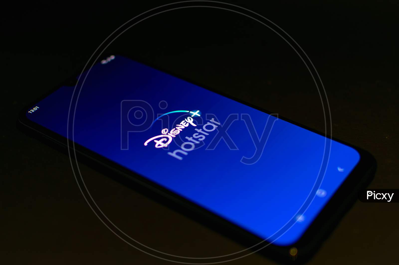 Kolkata, West Bengal India - August 2nd 2020: Disney Hotstar application on Smartphone screen. This app is a freeware in Android Playstore developed by Novi Digital
