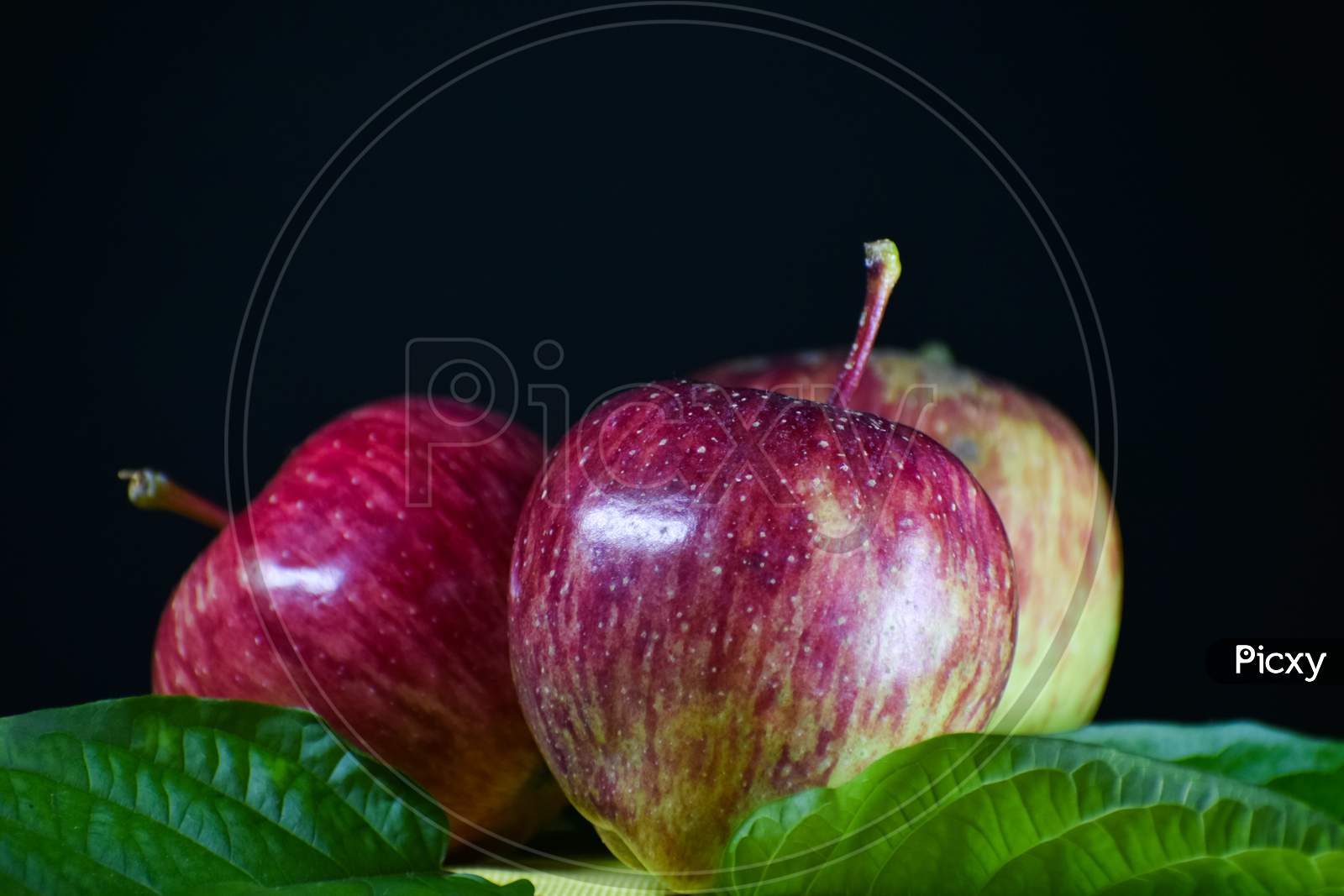 Beautiful Background Image Of An Apple.