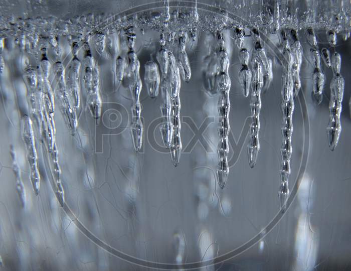 Abstract Close Up Ice Wallpaper
