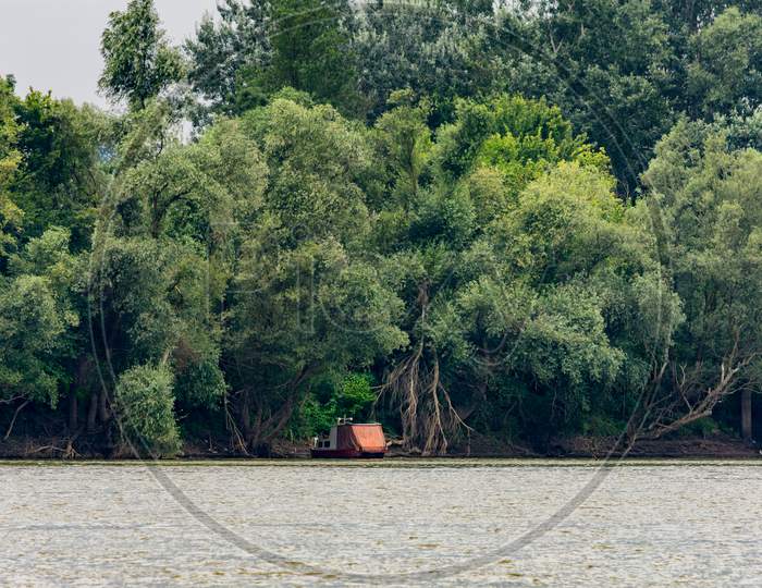 Obedska Pond Special Nature Reserve Along Sava River In Serbia