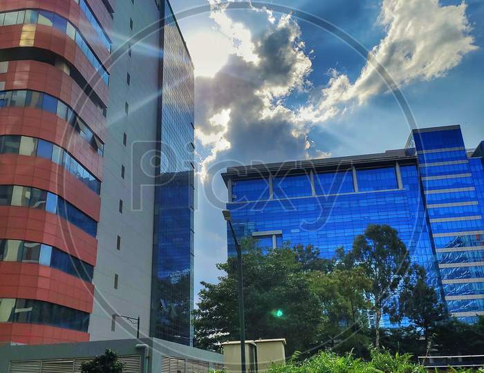 Evening times in ITPL Bangalore