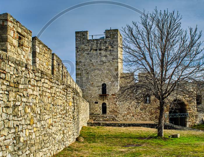Historic Belgrade Fortress (Kalemegdan) In Belgrade, Capital Of Serbia