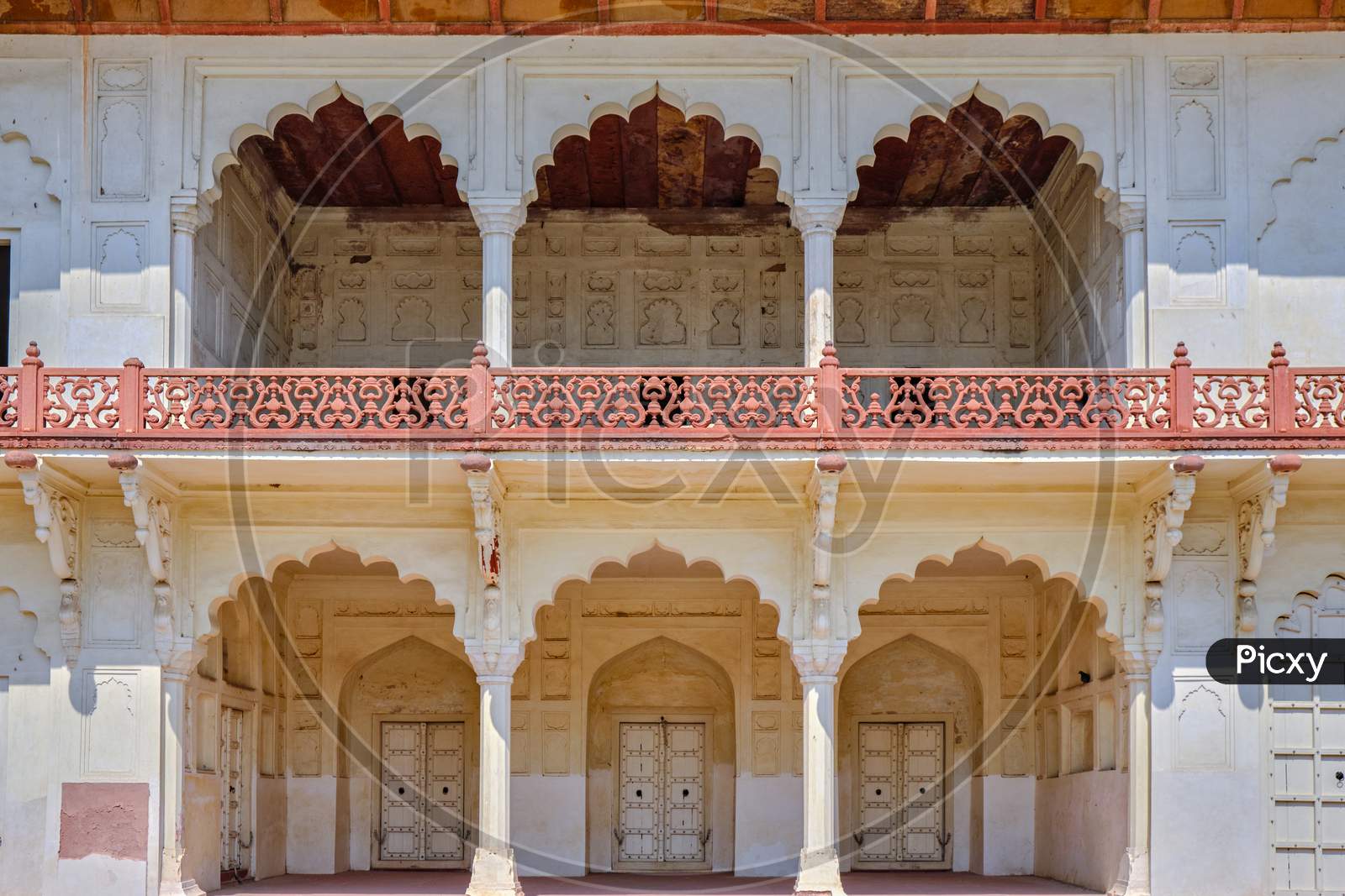 Diwan-I-Khas (Hall Of Private Audiences) Pavilion In Agra Fort, Agra, India