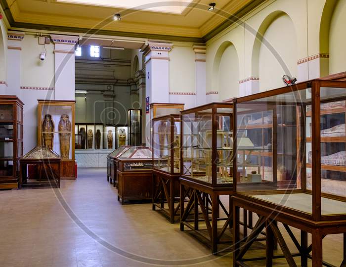 Museum Of Egyptian Antiquities (Egyptian Museum) Which Houses The World'S Largest Collection Of Ancient Egyptian Antiquities In Cairo, Capital Of Egypt