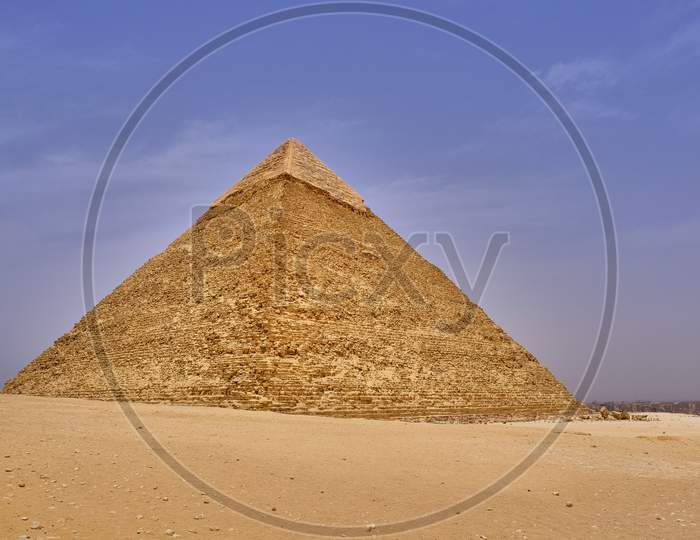 The Great Pyramid Of Giza In The Giza Pyramid Complex In Cairo, Egypt