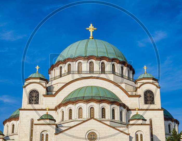 Saint Sava Church, Orthodox Christian Church In Belgrade, Serbia