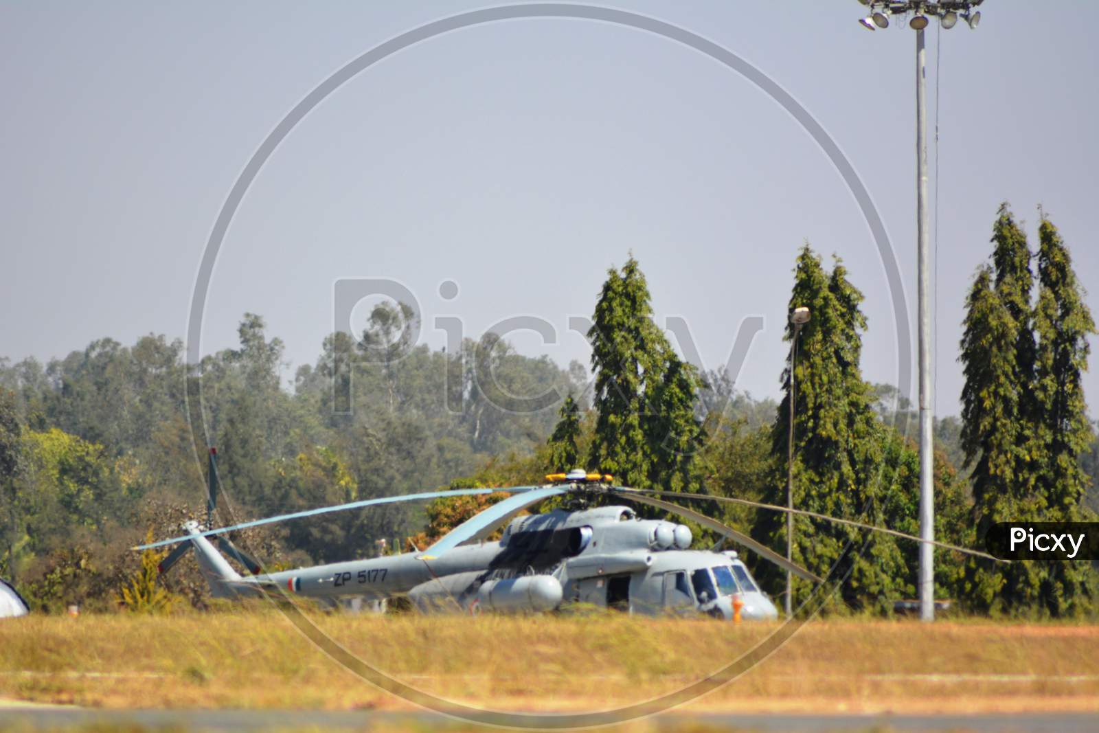 Indian Air Force Mi-17 v5,  a military transport variant helicopter