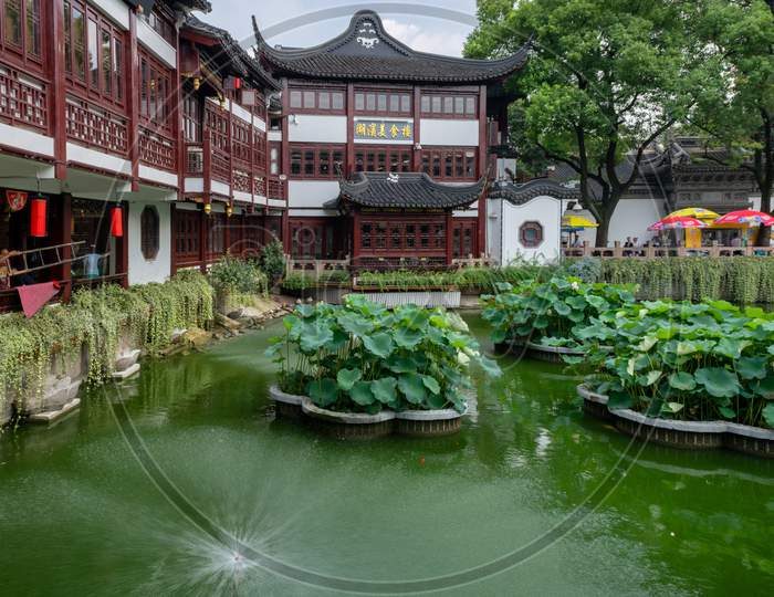 Yuyuan Garden Classical Chinese Garden In The Old City Of Shanghai, China