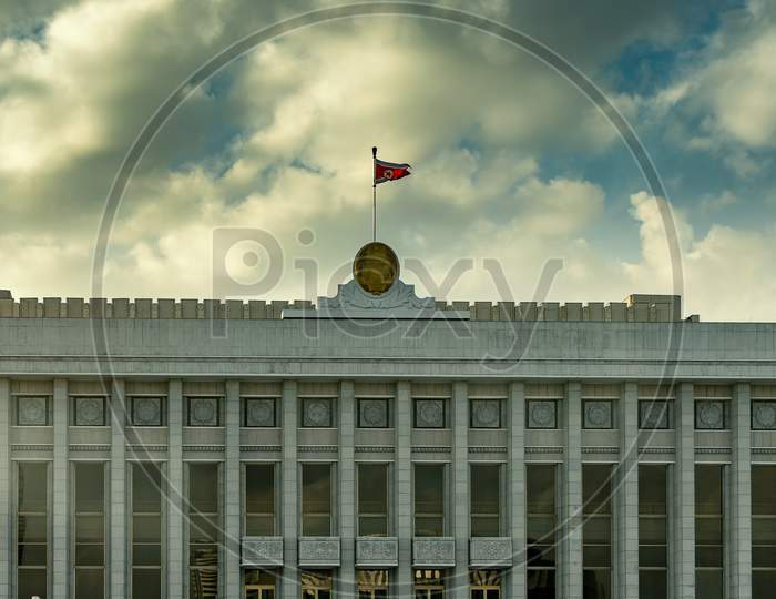 The Supreme People'S Assembly In Pyongyang, North Korea